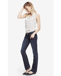Express Ultra Low Rise Barely Boot Jean