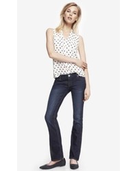 Express Ultra Low Rise Barely Boot Jean