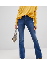 New Look Tall Flare Jeans In Blue