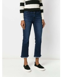 J Brand Flared Cropped Jeans