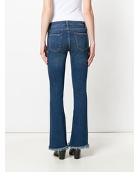 Current/Elliott Frayed Bootcut Jeans