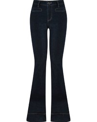 Giuliana Romanno High Waisted Flared Jeans
