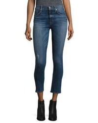 Hudson Harper High Rise Baby Cropped Flared Jeans