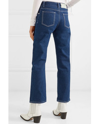 Off-White High Rise Bootcut Jeans