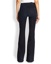 7 For All Mankind High Rise Flared Jeans