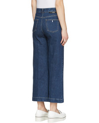 Stella McCartney Indigo Crop Flare Jeans