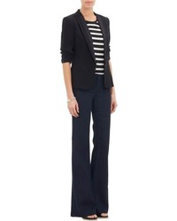 J Brand 2387 Tailored High Rise Flare Jeans Blue