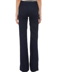 J Brand 2387 Tailored High Rise Flare Jeans Blue