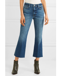 Frame Le Sylvie Cropped High Rise Flared Jeans
