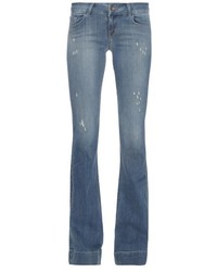 J Brand Lovestory Low Rise Flared Jeans