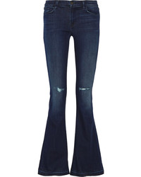 J Brand Martini Mid Rise Flared Jeans