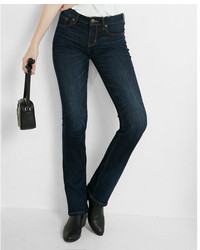 Express Mid Rise Stretch Barely Boot Jeans