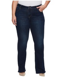 Lucky Brand Plus Size Ginger Bootcut Jeans In Twilight Blue Jeans