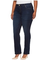KUT from the Kloth Plus Size Natalie High Rise Bootcut In Closenesseuro Base Wash Jeans