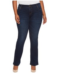 KUT from the Kloth Plus Size Natalie High Rise Bootcut In Closenesseuro Base Wash Jeans