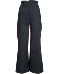 Proenza Schouler Cropped Flared Jeans