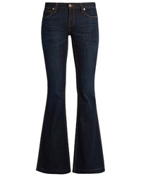 Burberry Prorsum Mid Rise Flared Jeans