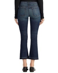 J Brand Selena Released Hem Crop Bootcut Jeans