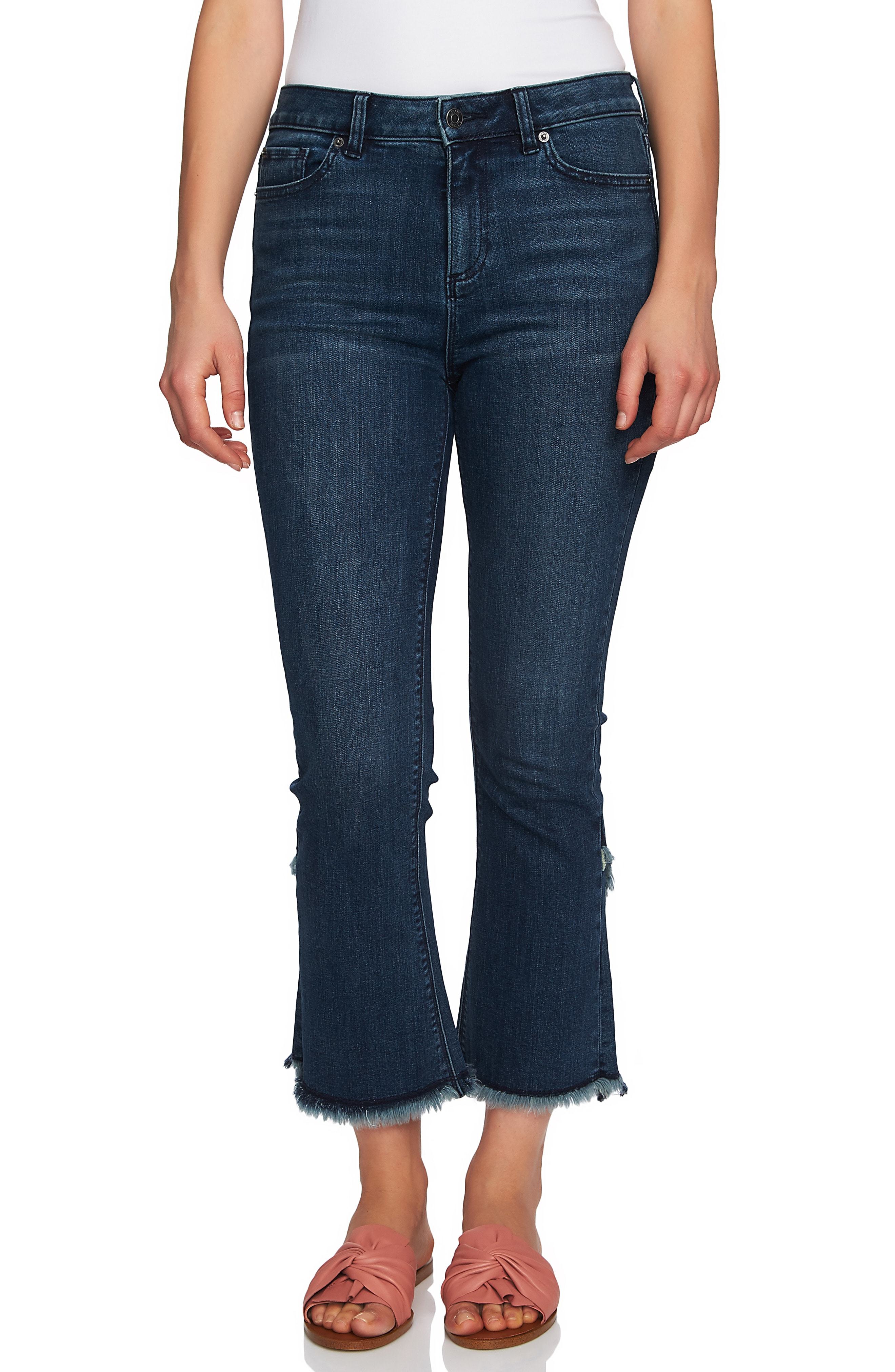 1 STATE Tulip Hem Skinny Jeans, $99 | Nordstrom | Lookastic
