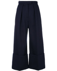 DELPOZO Cropped Flared Trousers