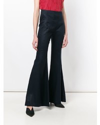 L'Autre Chose High Waisted Flared Trousers