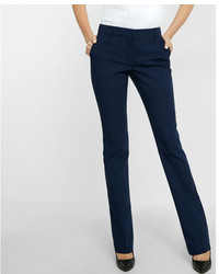 Express Mid Rise Barely Boot Columnist Pant