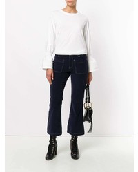 See by Chloe See By Chlo Cropped Flared Trousers