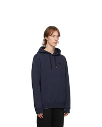 Coach 1941 Navy Fleece Essential Hoodie