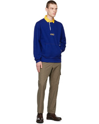 Polo Ralph Lauren Blue Rl Fleece Sweatshirt