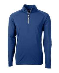 Cutter & Buck Adapt Pullover In Tour Blue At Nordstrom