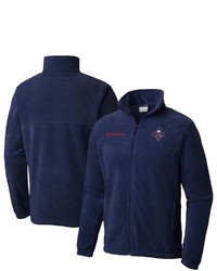 Columbia Navy New Orleans Pelicans Big Tall Ss Mountain Fleece Full Zip Jacket At Nordstrom