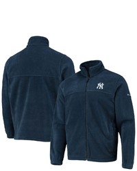 Columbia Navy New York Yankees Full Zip Flanker Jacket At Nordstrom