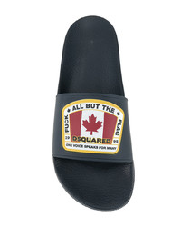 DSQUARED2 Canadian Crest Pool Sliders