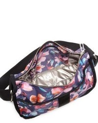 Le Sport Sac Lesportsac Essential Floral Print Nylon Hobo Bag