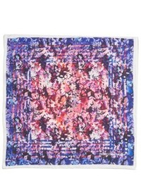 Rebecca Minkoff Painted Floral Silk Bandana