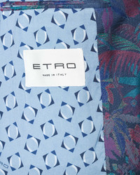 Etro Floral Print Cotton Sport Coat