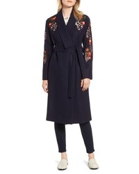 Ted Baker London Embroidered Coat