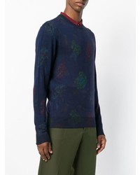 Etro Floral Knit Sweatshirt