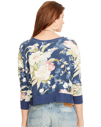 Polo Ralph Lauren Floral Print Crew Neck Sweatshirt