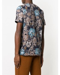 Etro Floral Print T Shirt