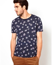 GANT RUGGER T Shirt With Floral Print