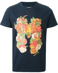 Matthew Miller Introversion Floral Print T Shirt