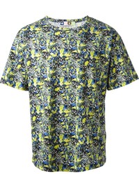 MSGM Floral Print T Shirt