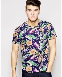 Bellfield T Shirt With Floral Print