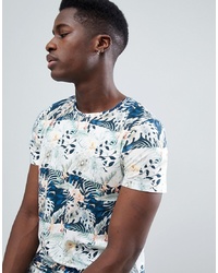 Esprit T Shirt With Floral Stripe