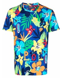 Polo Ralph Lauren Tropical Print Cotton T Shirt