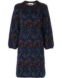 Chloé Floral Knit Webbed Dress