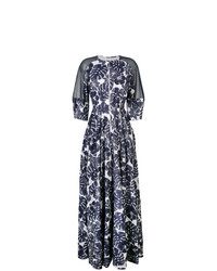 Talbot Runhof Floral Coup Gown