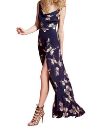 Tracy Reese Floral Silk Gown