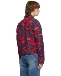 Andersson Bell Navy Embroidered Jacket